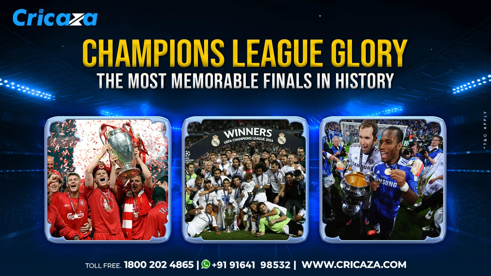 Champions League Glory The Most Memorable Finals in History