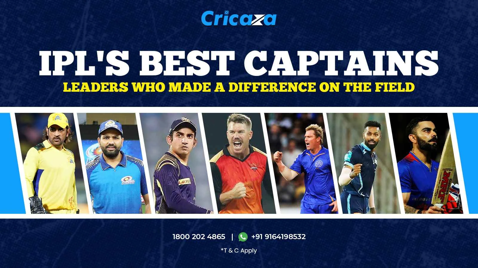 IPL's Best Captains Leaders Who Made a Difference on the Field