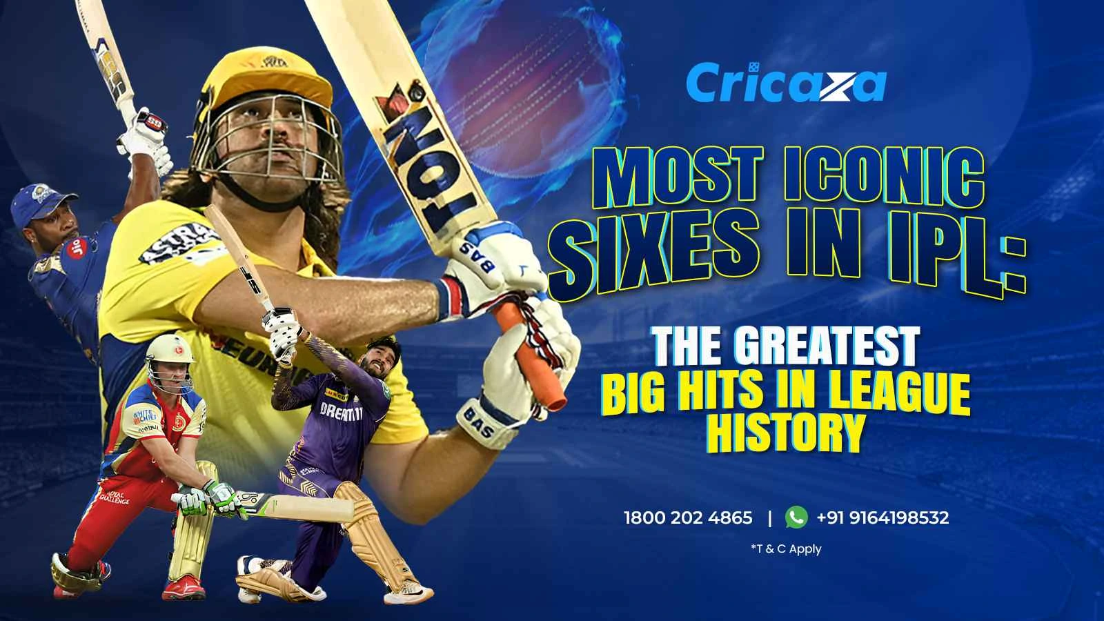 Most Iconic Sixes in IPL The Greatest Big Hits in League History