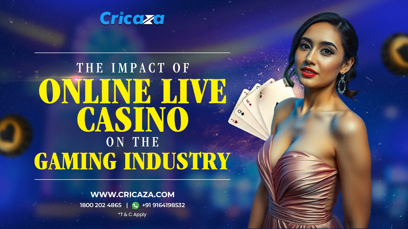 The Impact of Online Live Casino on the Gaming Industry