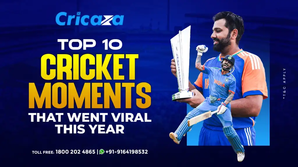 Top 10 Cricket Moments that Went Viral This Year
