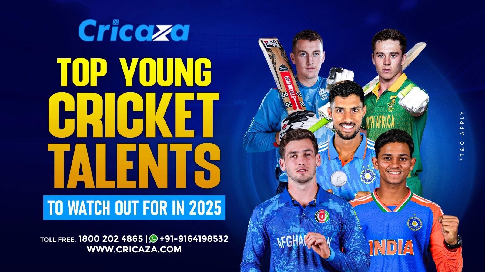 Top Young Cricket Talents to Watch Out for in 2025