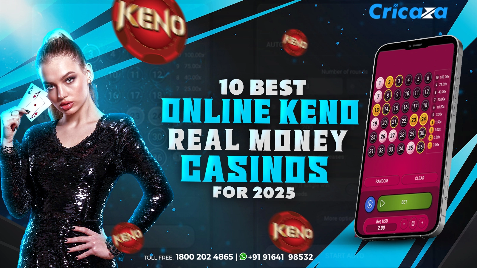 10 Best Online Keno Real Money Casinos for 2025