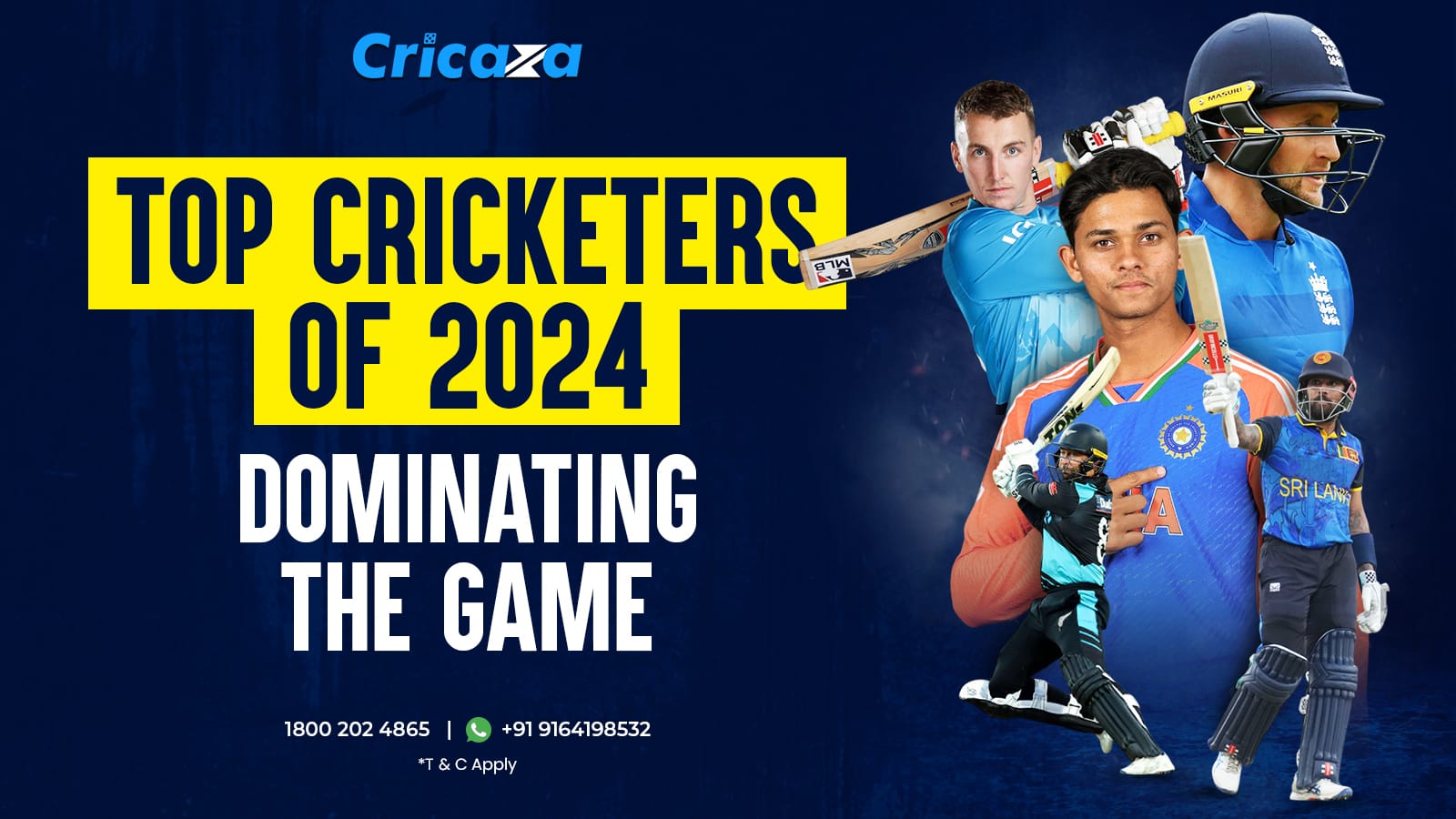 Top Performers of the Year Cricketers Who Dominated 2024 So Far