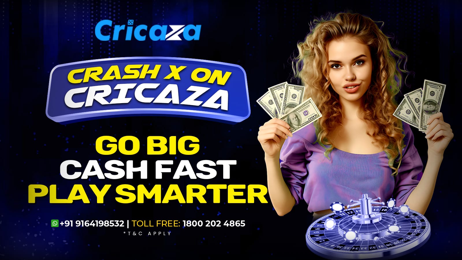 Crash X on Cricaza – Go Big, Cash Fast, Play Smarter