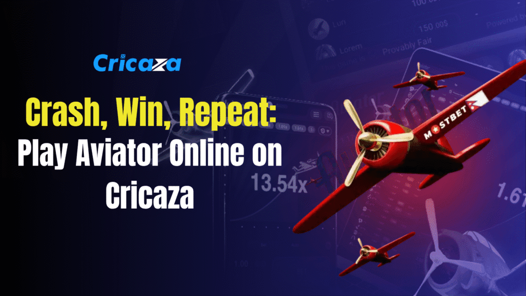 Crash, Win, Repeat Play Aviator Online on Cricaza