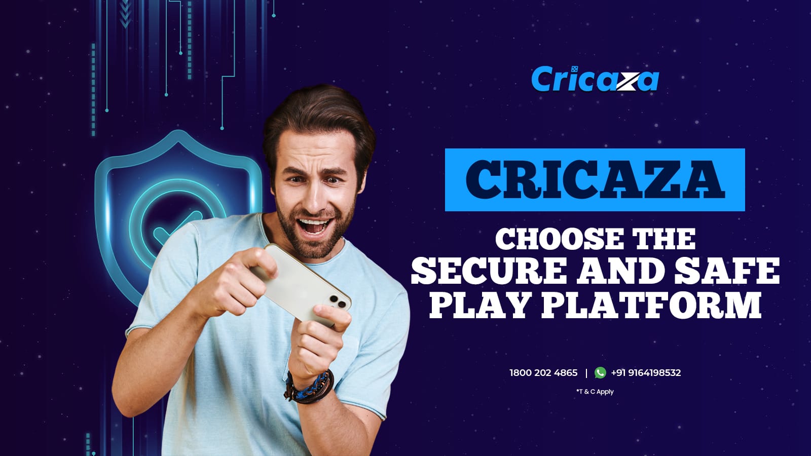 Cricaza Choose the Protected and Safe Play Platform