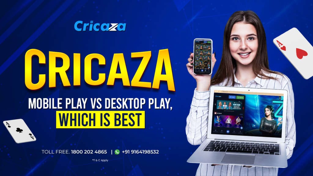 Explore the pros and cons of mobile vs desktop play on Cricaza. Discover which platform suits your gaming style best and how to maximize your experience across both devices