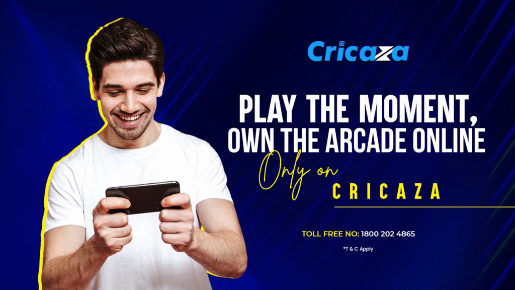 Play the Moment, Own the Arcade Online: Only on Cricaza
