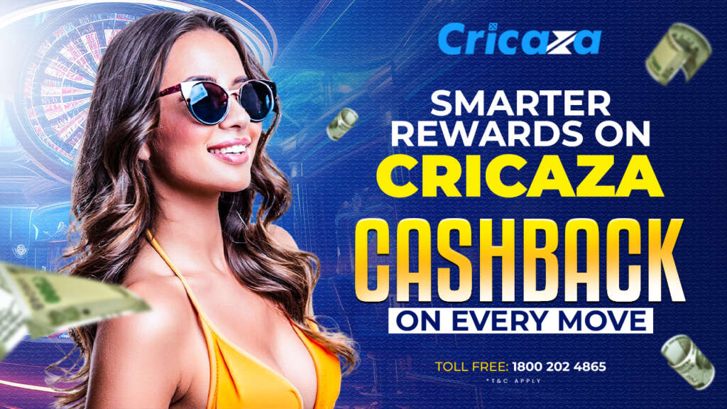 Smarter Rewards on Cricaza Cashback on Every Move