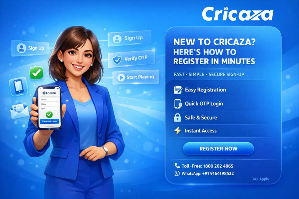 Cricaza Login & Register