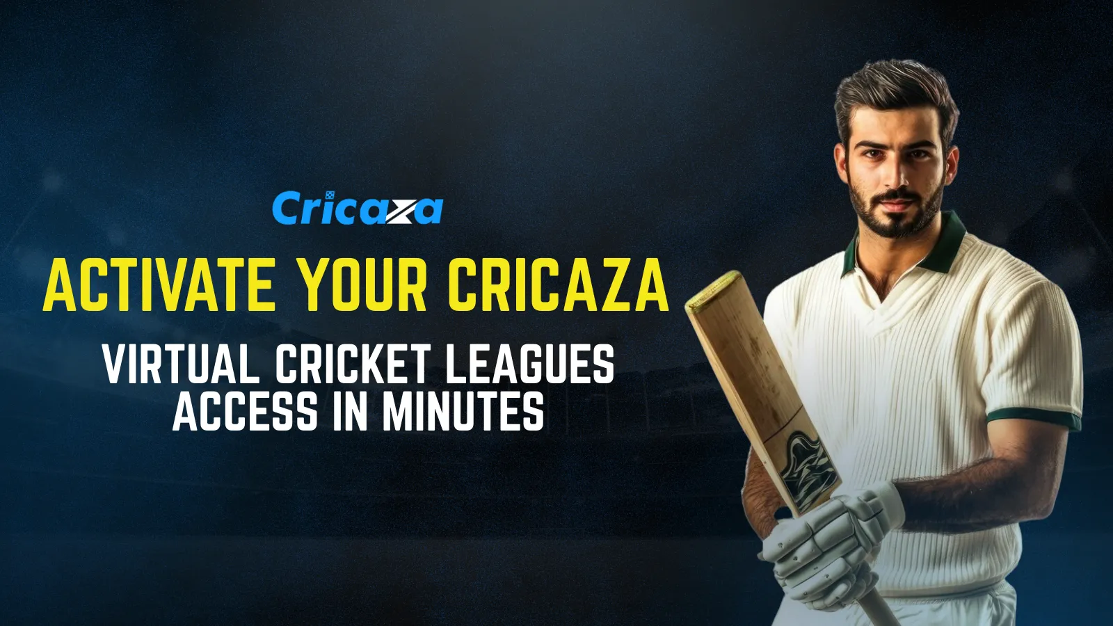 Activate Your Cricaza Virtual Cricket Leagues Access in Minutes